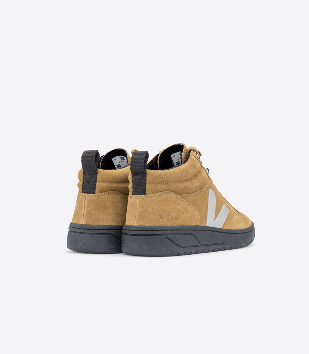 Veja Sneakers Dam - Roraima Suede - Bruna/Vita - 031625-VPQ